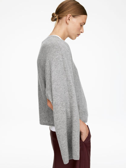 Cut-Out Pure Cashmere Jumper