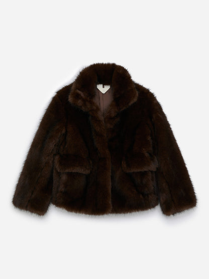 Faux Fur Jacket