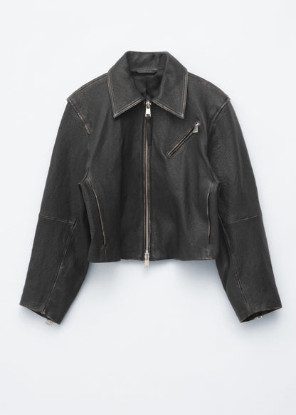 Leather Biker Jacket