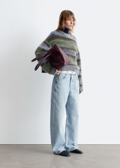 Striped Knit Sweater