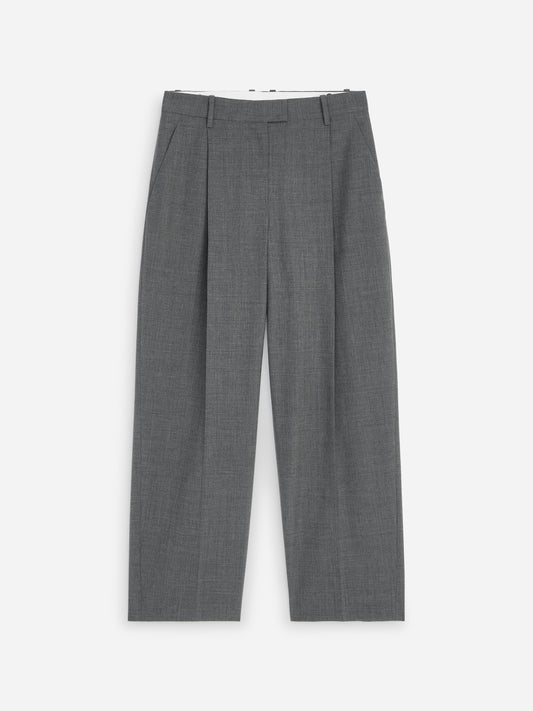 Pleated Wool-blend Trousers