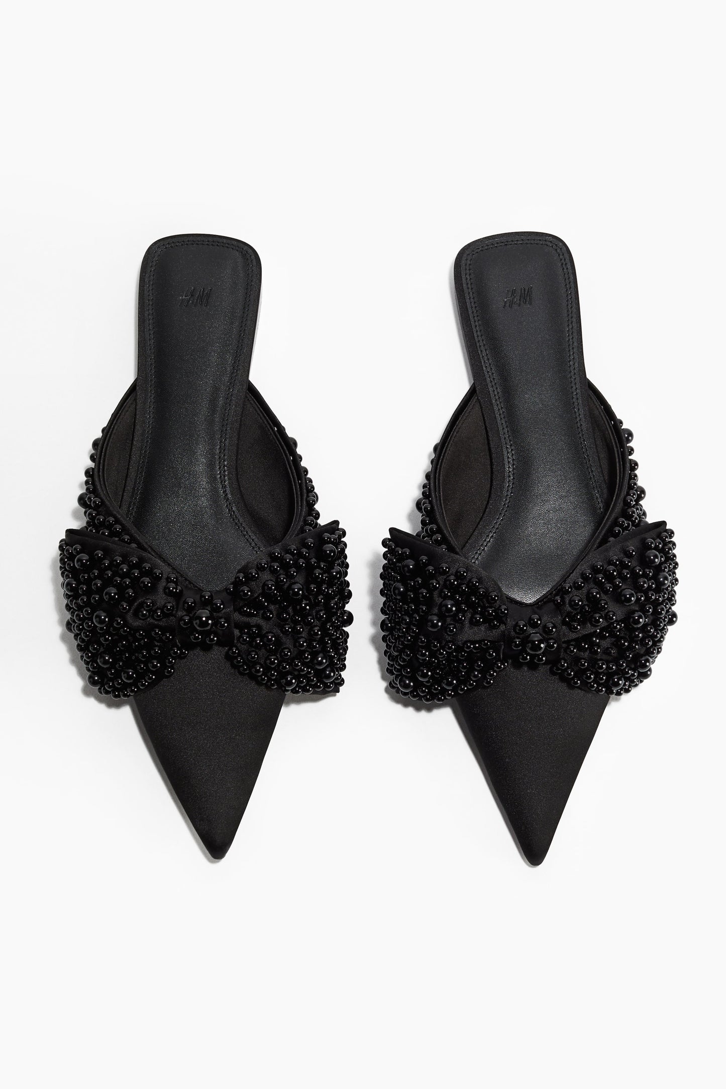 Embellished mules