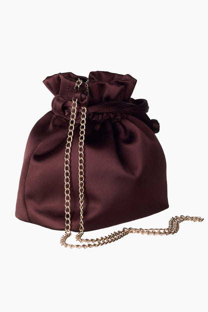 Drawstring make-up bag