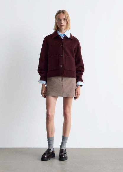 Collared Wool Jacket