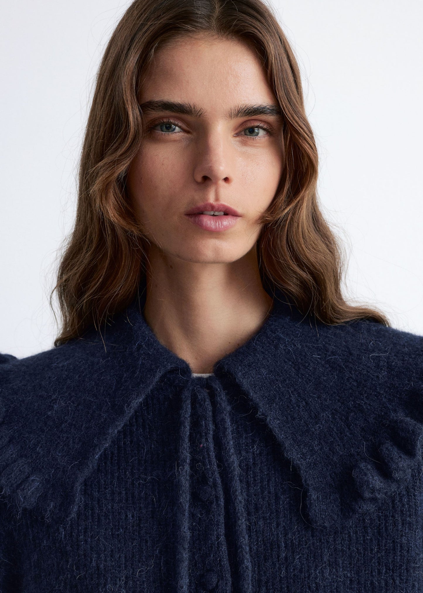 Peter Pan-collar Cardigan
