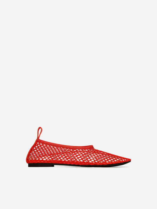 Fishnet Ballet Flat
