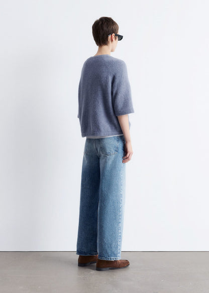 Alpaca-Blend Knitted Top