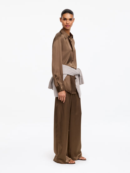 Silk Satin Shirt