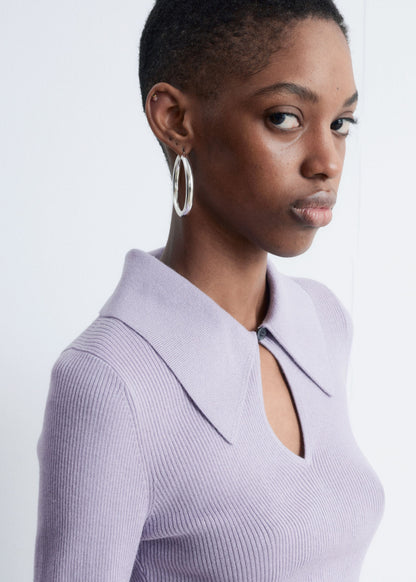 Keyhole Collar Top