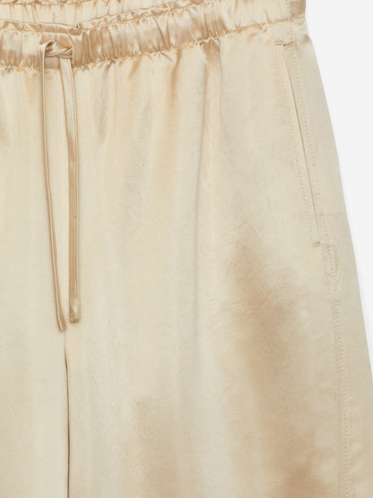 Drawstring Satin Trousers