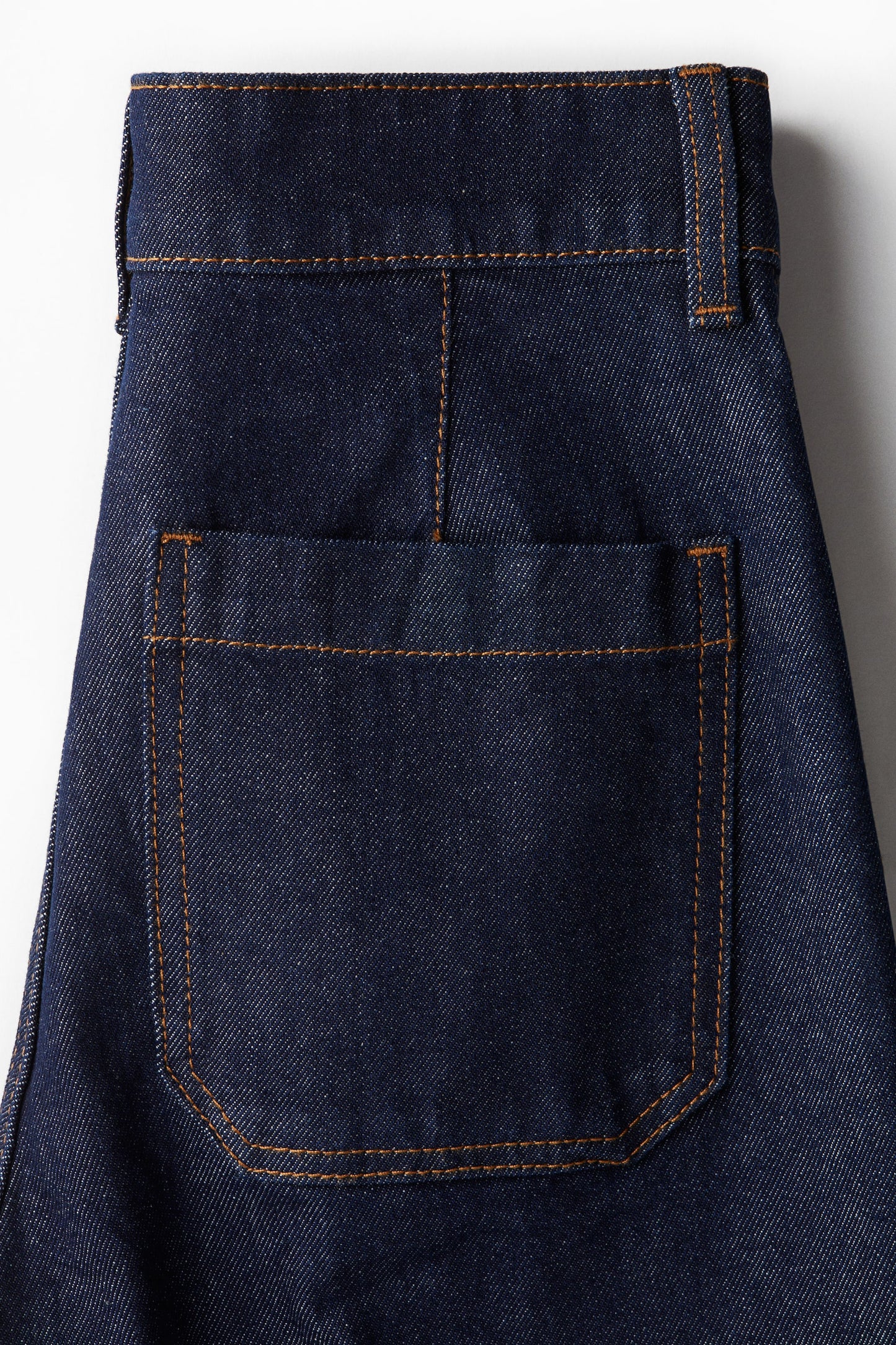 Wide High Ankle Jeans
