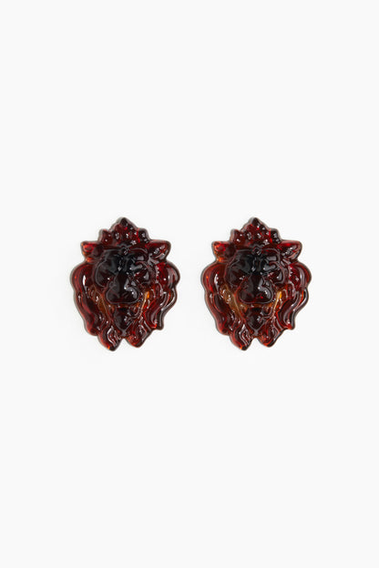 Lion earrings