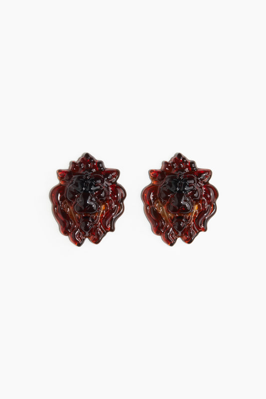 Lion earrings