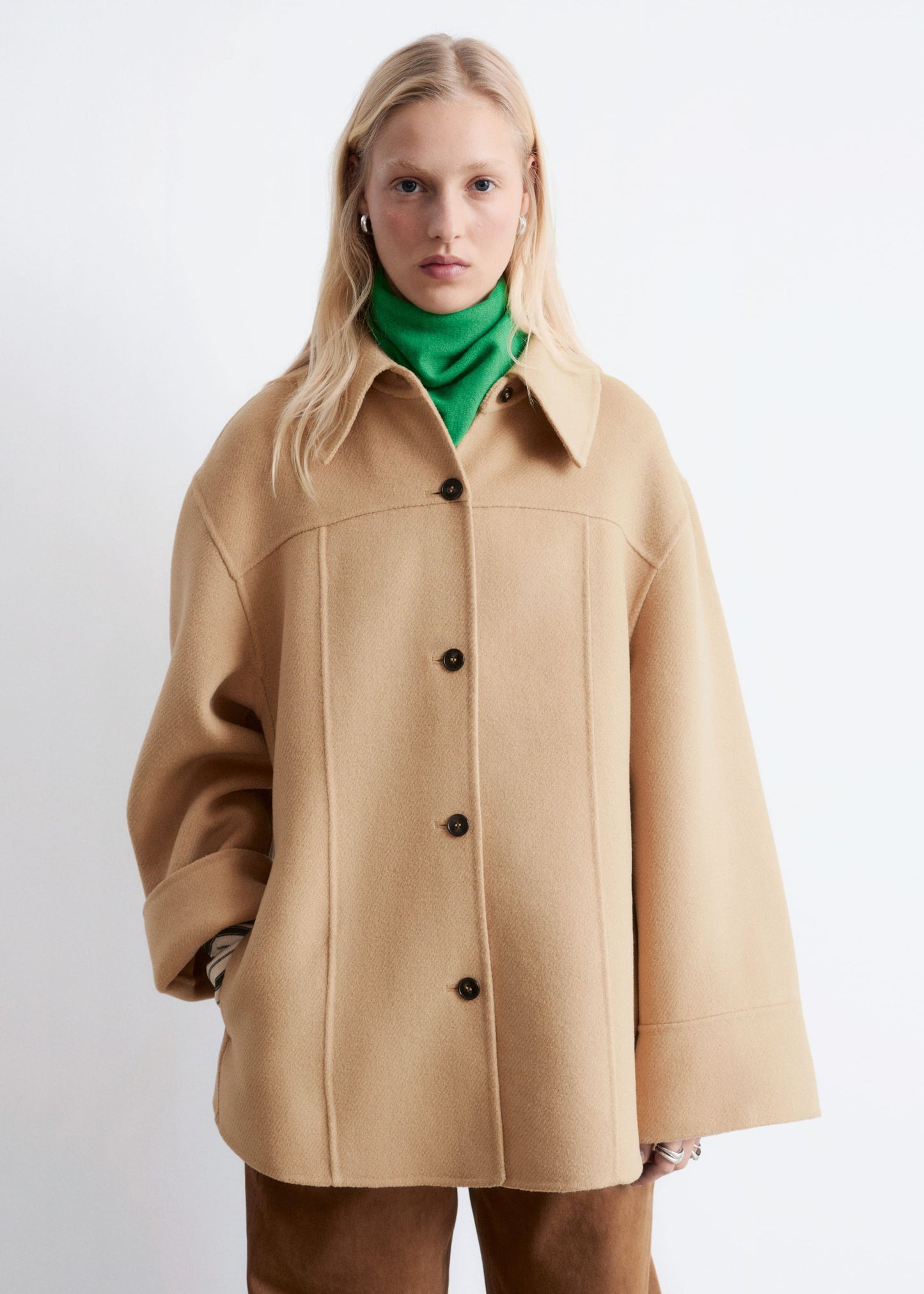Tapered Wool Jacket