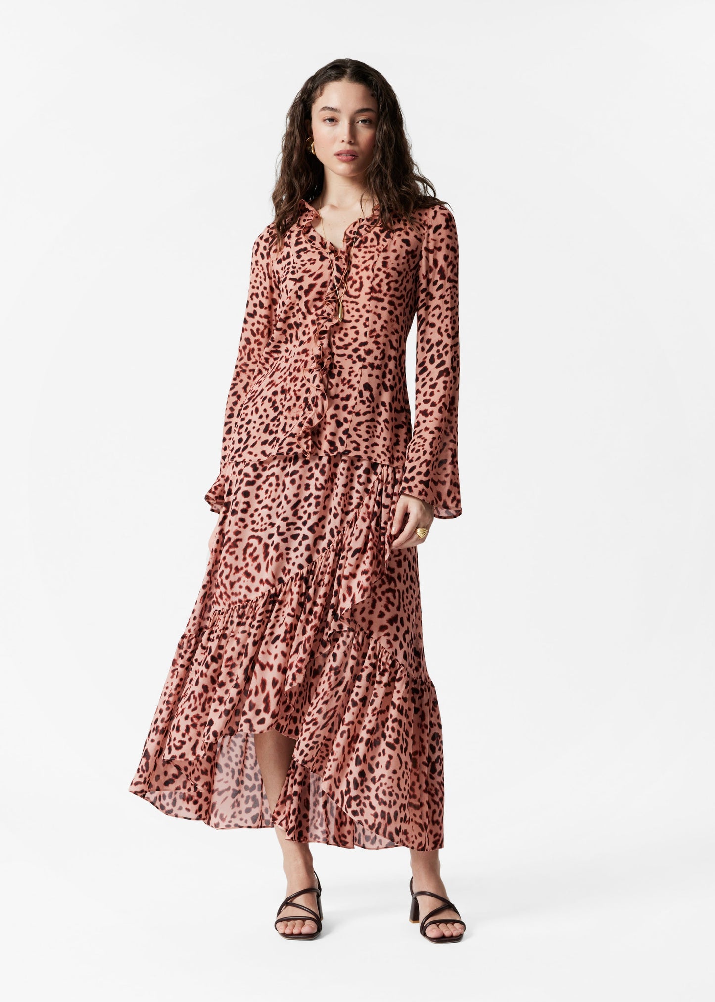 Wrap Midi Skirt