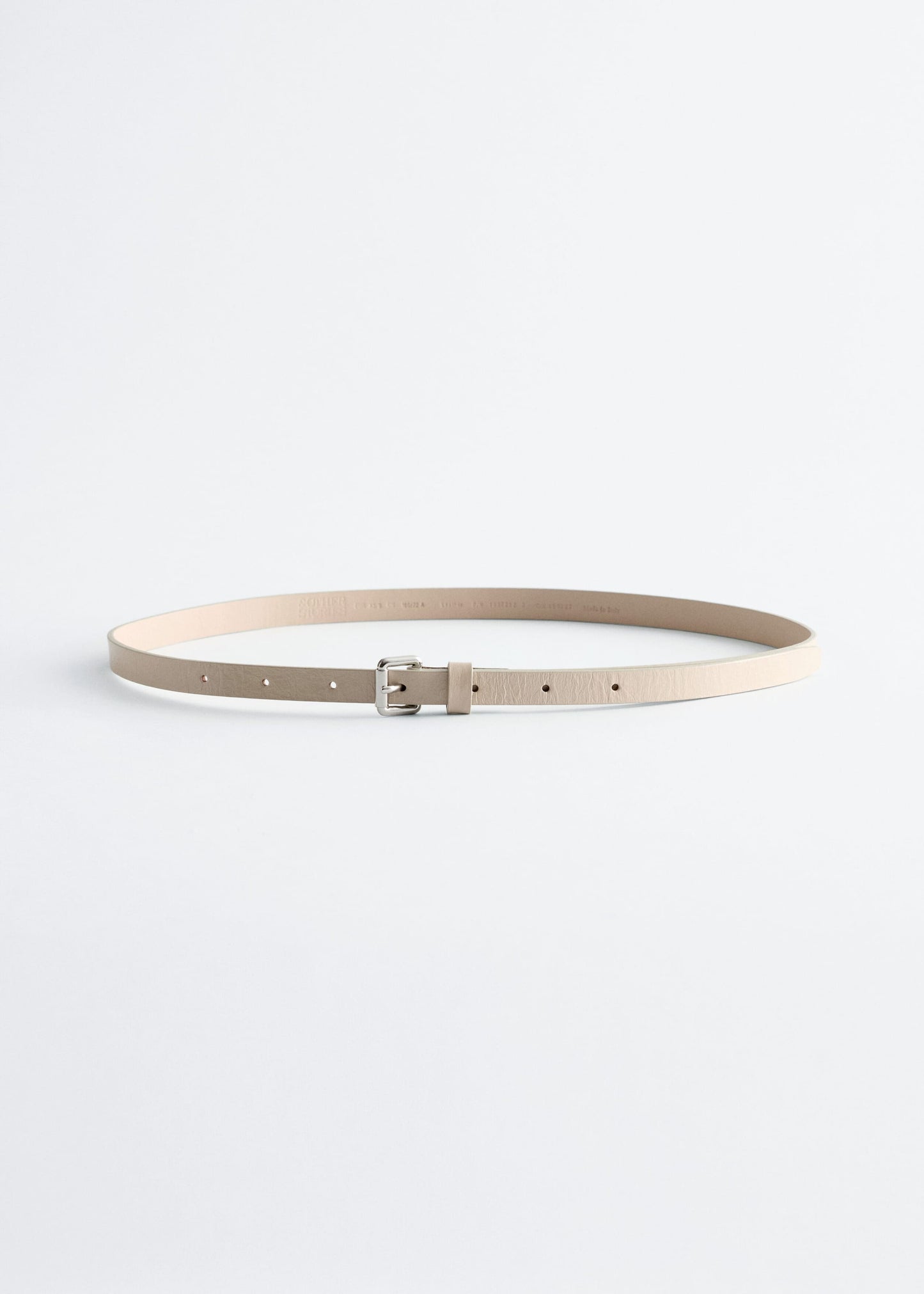 Slim Leather Belt