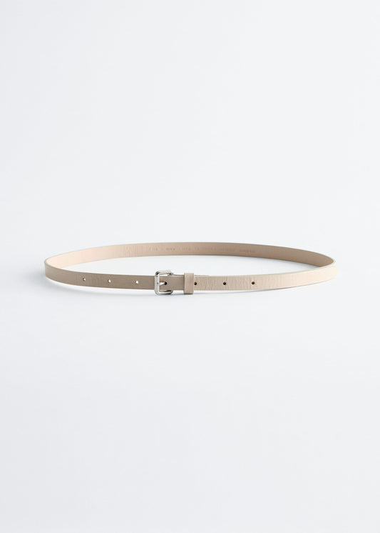 Slim Leather Belt