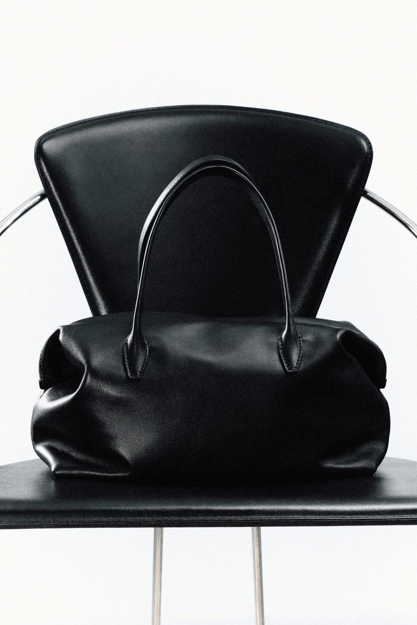 Montmartre  Leather Bowling Bag