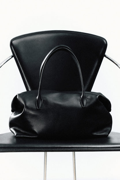 Montmartre  Leather Bowling Bag