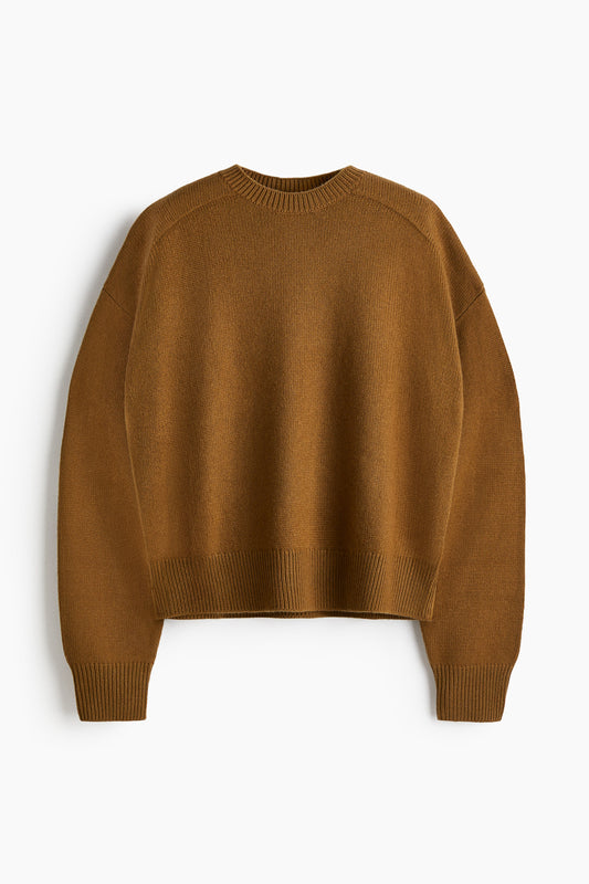 Cashmere-blend jumper