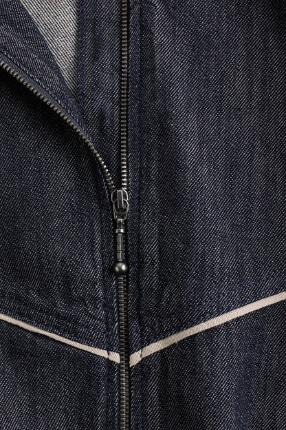 Oversized denim jacket