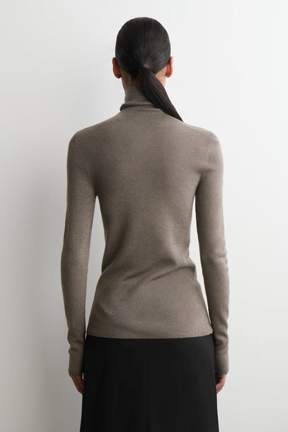 Sparkly Seamless Wool Top