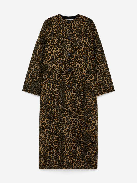 Doublé Wool-Blend Coat
