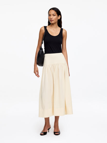 A-Line Midi Skirt