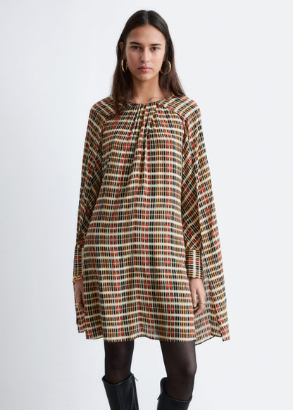 Cape Mini Dress