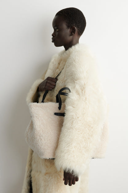 Chalet Shearling Tote Bag