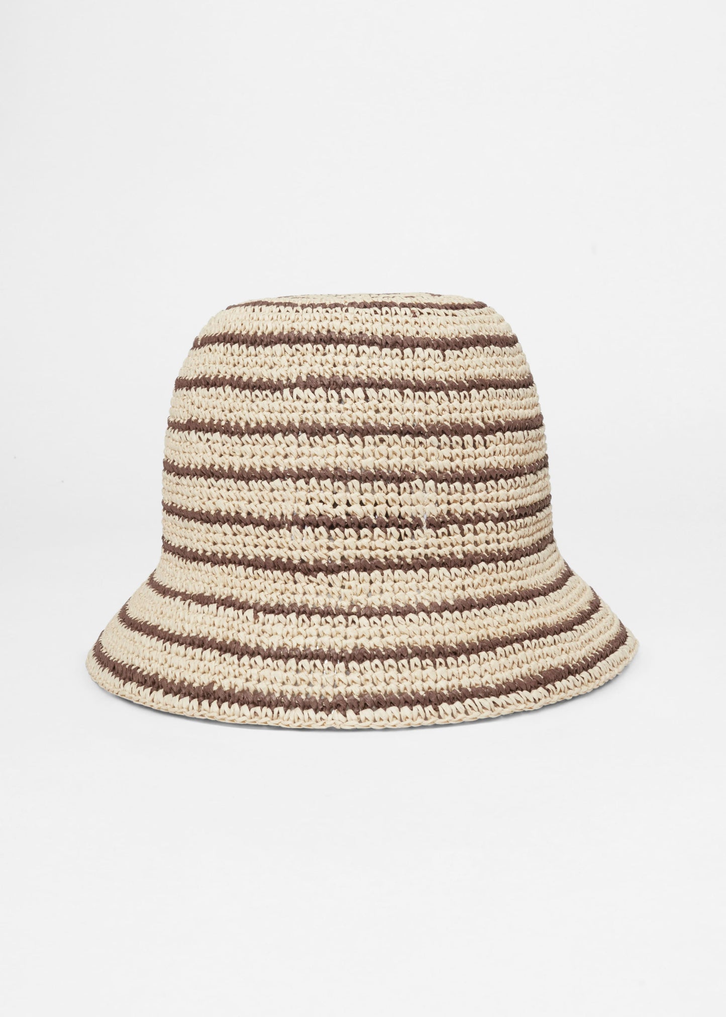 Woven Straw Bucket Hat