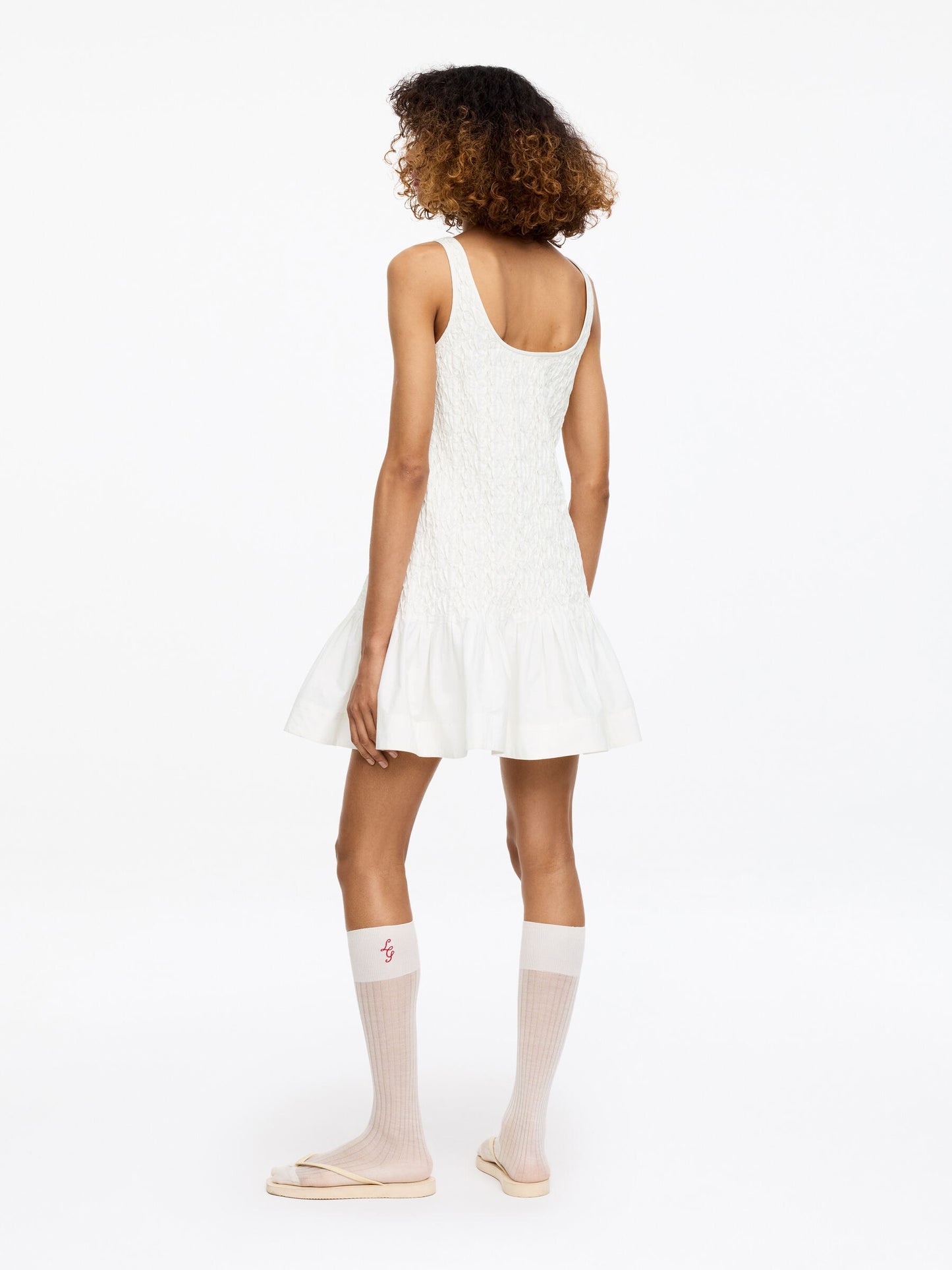 ARKET and Laila Gohar Pleated Dress