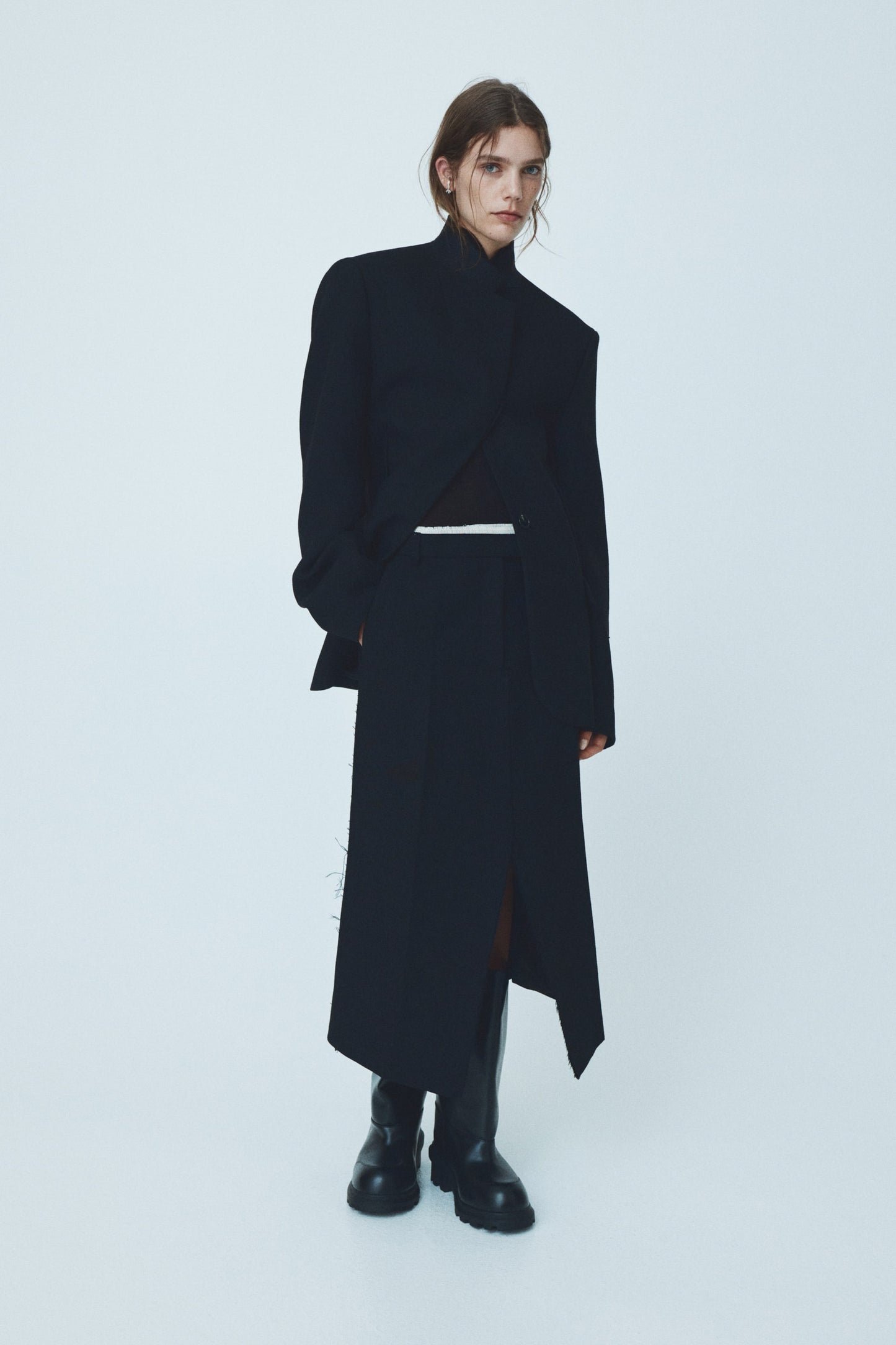 Wool skirt