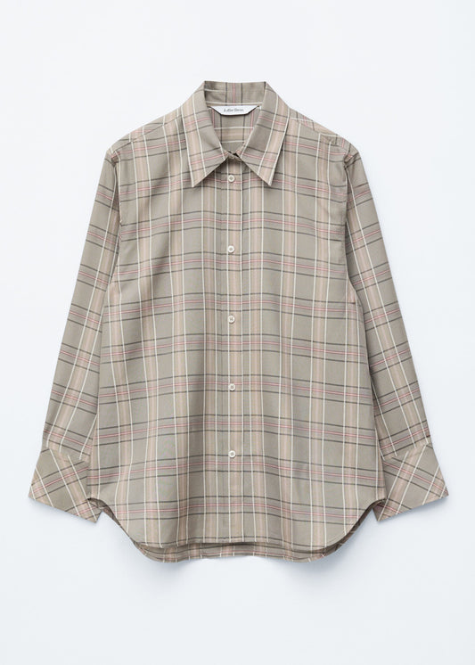 Oversized Checked Shirt