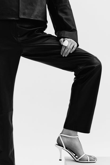 Leather trousers