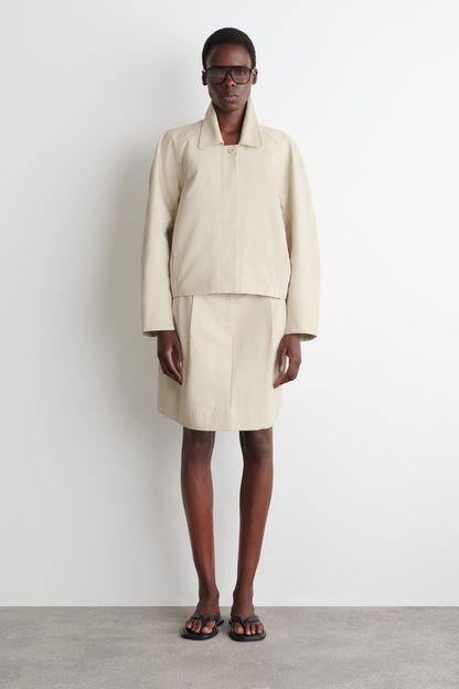 Rounded Cotton Jacket