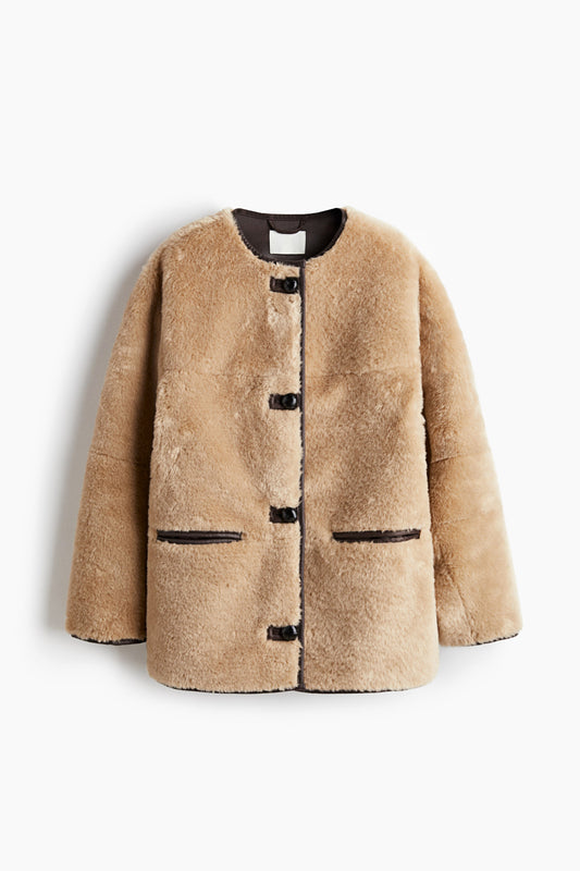 Fluffy jacket