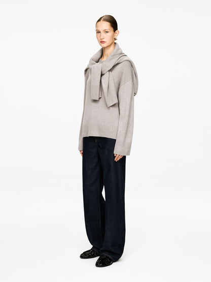 Oversized Pure Cashmere Jumper