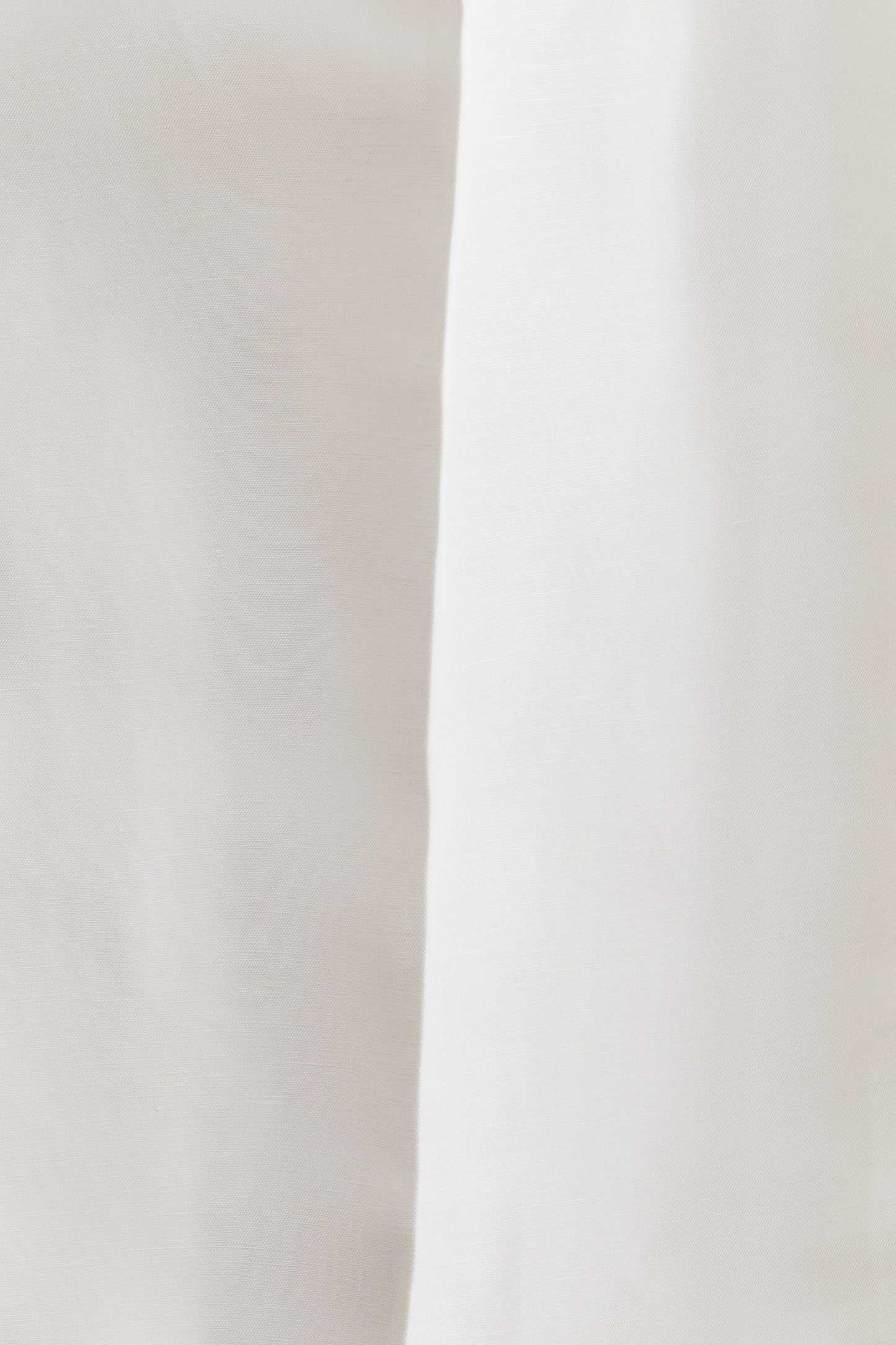 Linen-blend barrel trousers