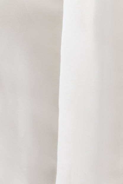 Linen-blend barrel trousers