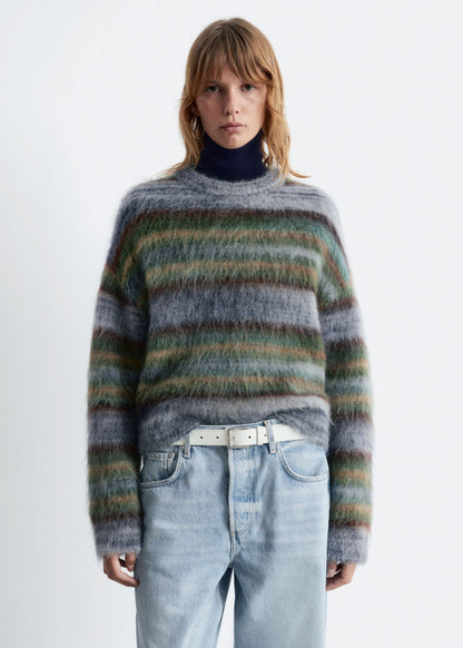 Striped Knit Sweater