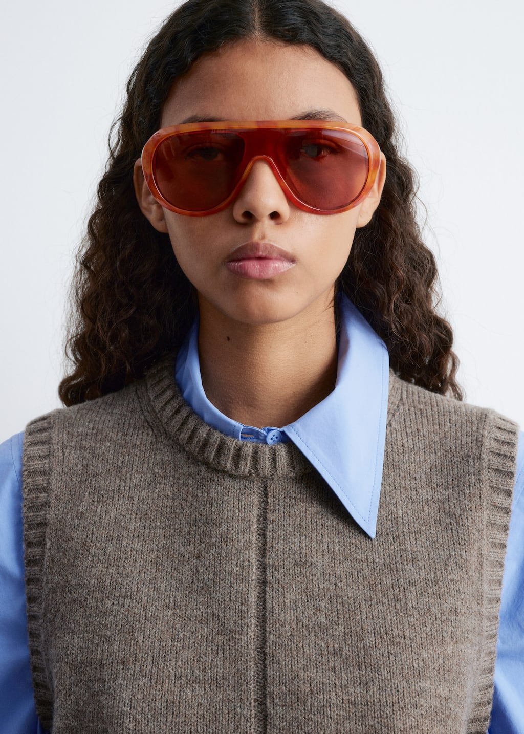Knitted Sweater Vest