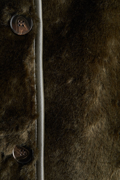 Fluffy coat