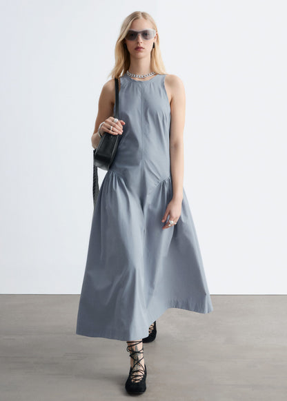 Flared Midi Dress