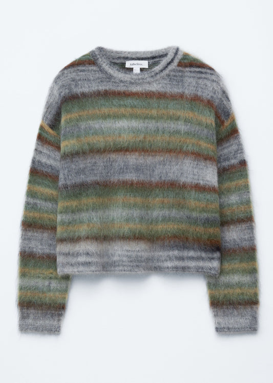 Striped Knit Sweater