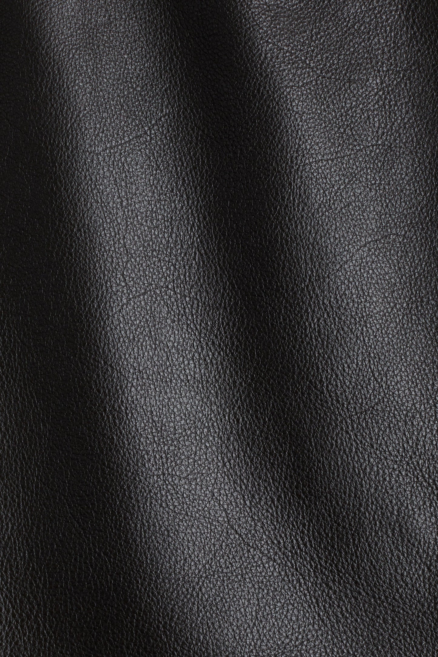 Leather pencil skirt