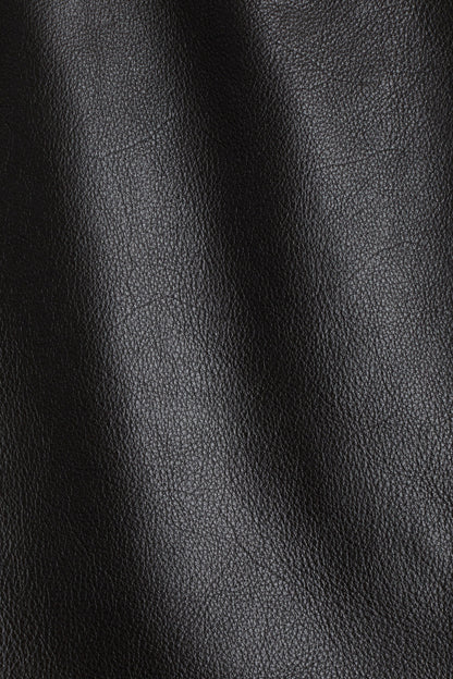 Leather pencil skirt