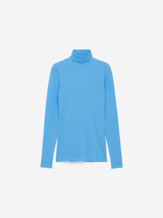 Roll-Neck Cotton Top