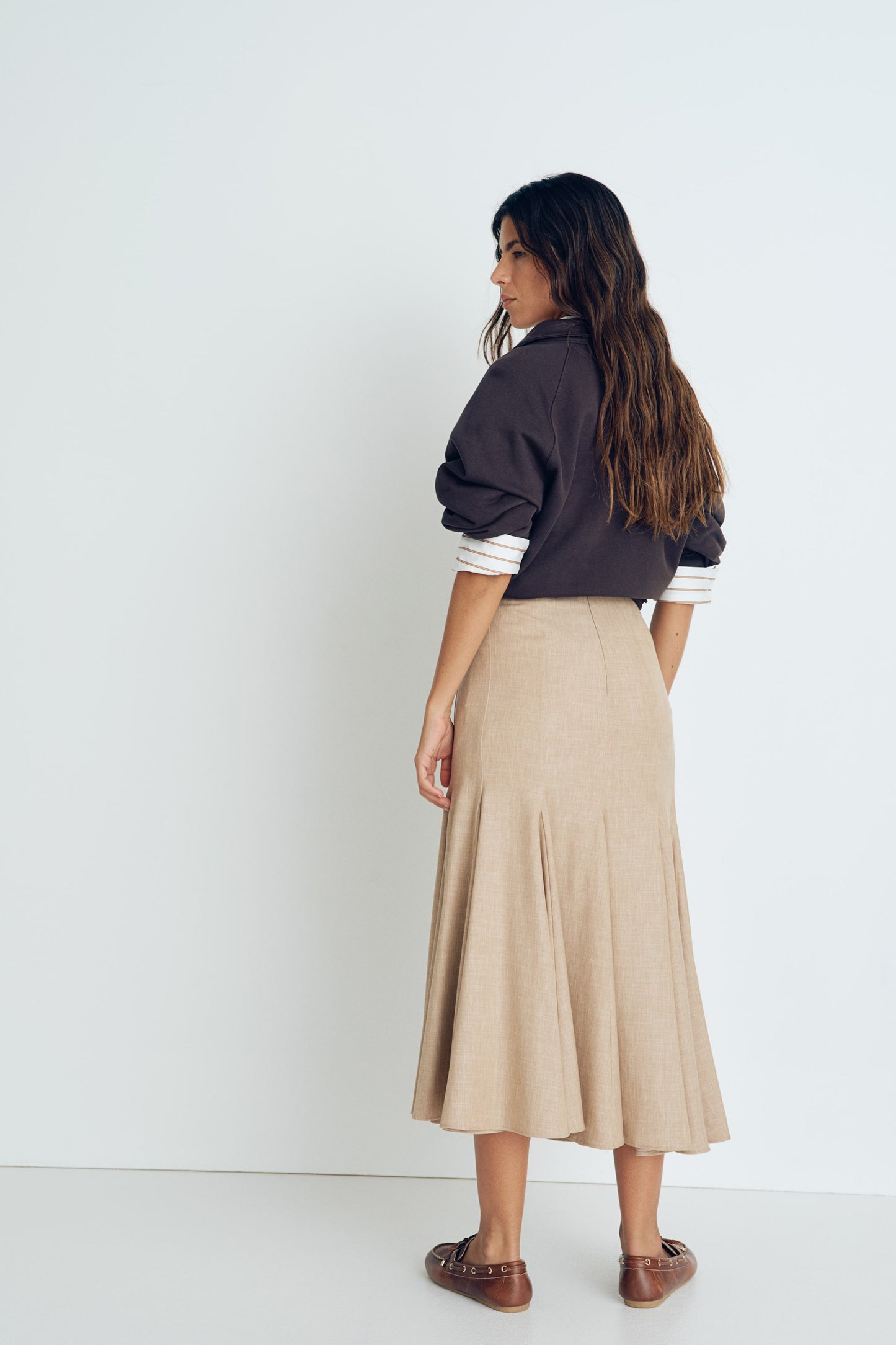 Flared skirt