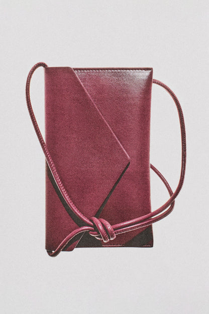 Envelope leather bag